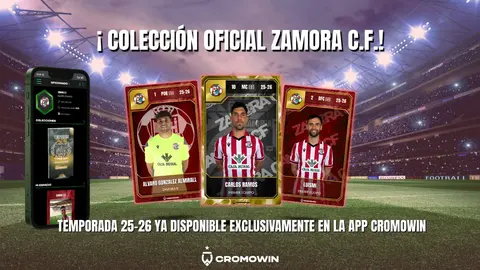 colecci&oacute;n de cromos Zamora CF