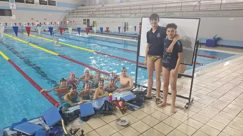 V&iacute;ctor Fresno y Jaime Carro C.D. Nataci&oacute;n San Jos&eacute; Obrero