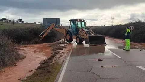 Inundaciones de carreteras Zamora