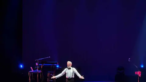 Rafa S&aacute;nchez en un momento de su actuaci&oacute;n