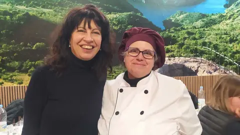 Ministra de Igualdad y Mar Marcos