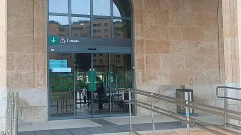 Exterior de la estaci&oacute;n de tren de Zamora
