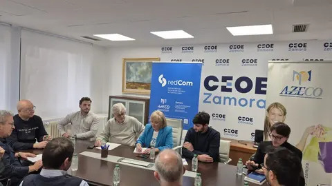 Reuni&oacute;n con CEOE CEPYME Zamora