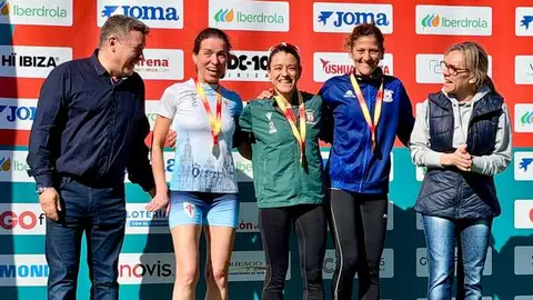 Ver&oacute;nica S&aacute;nchez Romero, campeona de Espa&ntilde;a F50, 10 KM