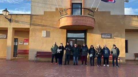 Miembros de la asociaci&oacute;n en Villardondiego