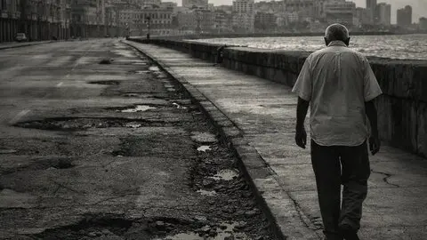 Malecon Cuba decadente