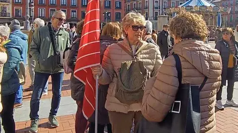 Zamora presente en la manifiestaci&oacute;n de la Sanidad en Valladolid  _8