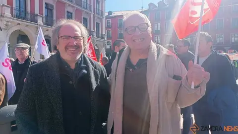 Zamora presente en la manifiestaci&oacute;n de la Sanidad en Valladolid  _31