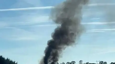 Incendio cami&oacute;n - imagen Interbenavente
