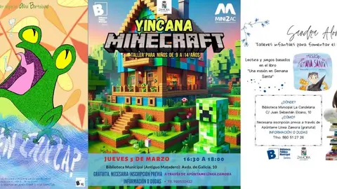 Actividades programadas en la bibliotecas municipales