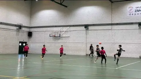 Juegos escolares en Zamora