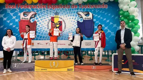 Ainhoa Garc&iacute;a, tercera Campeonato de Espa&ntilde;a de Taekwondo