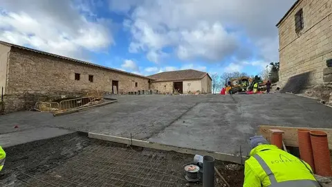 Obras en la trasera de la Catedral. Imagen de Archivo