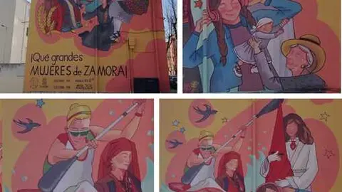 Nuevo mural en San Jos&eacute; Obrero