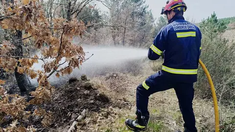 incendio en Nuez de Aliste y Trabazos (2)