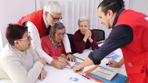 Proyecto Atenci&oacute;n a personas con funciones cognitivas deterioradas de Cruz Roja Zamora - iamgen redes sociales