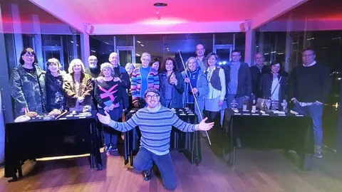 Foto de familia de la &uacute;ltima sesi&oacute;n de las Jornadas Prehist&oacute;ricas