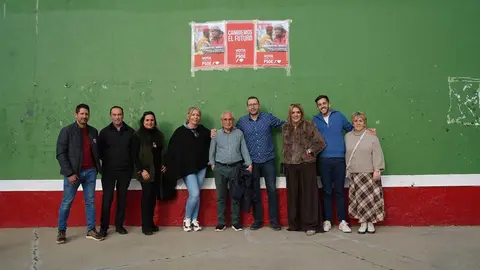 PSOE de Zamora visita Tapioles y Villalpando