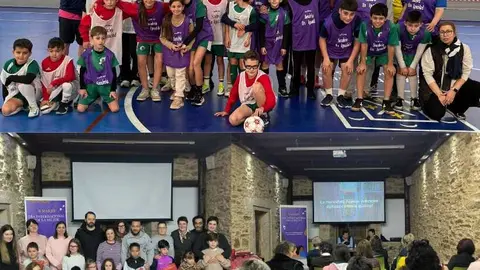 Participantes en la actividad deportiva Sanabria en Igualdad