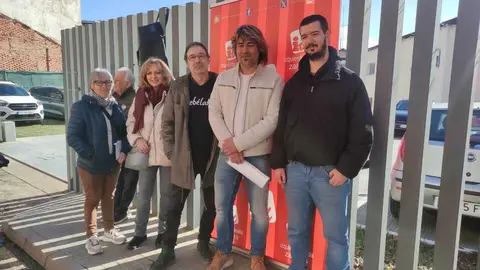 Izquierda Unidad. en el Hospital de Benavente