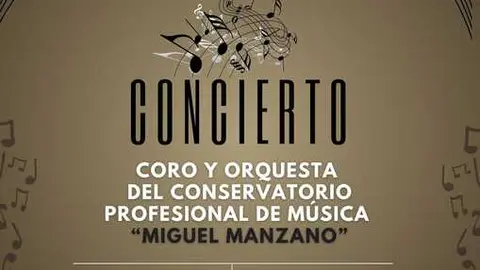 Cartel concierto conservatorio