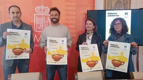 sabores solidarios presentaci&oacute;n ayto