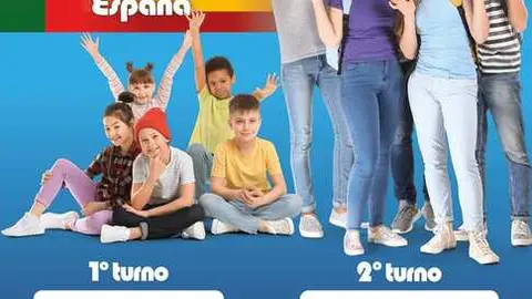 Cartel campamento transfronterizo