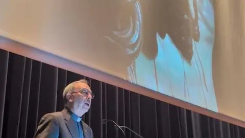 Fernando Valera, en el preg&oacute;n de la Semana Santa en Vigo