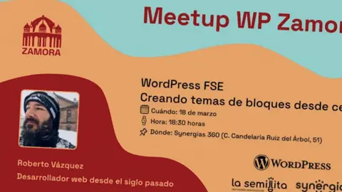 Cartel publicitario del evento