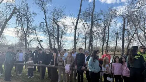 simulacro de una persona desaparecida en Zamora _4