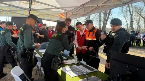 simulacro de una persona desaparecida en Zamora _10