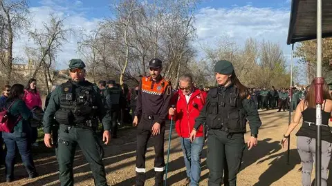 simulacro de una persona desaparecida en Zamora _13