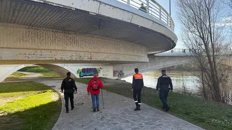 simulacro de una persona desaparecida en Zamora _20