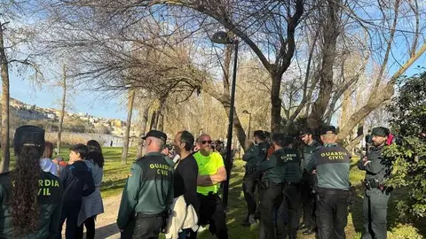 simulacro de una persona desaparecida en Zamora _25