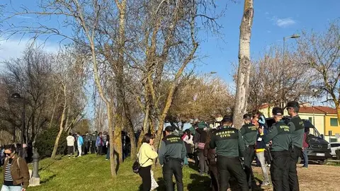 simulacro de una persona desaparecida en Zamora _30