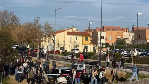 simulacro de una persona desaparecida en Zamora _31