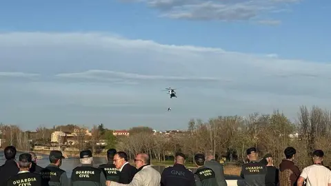 simulacro de una persona desaparecida en Zamora _43