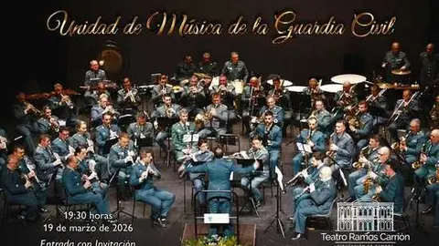 Concierto de la Unidad de M&uacute;sica la Guardia Civil