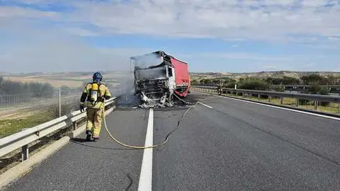 colisi&oacute;n de dos camiones  (2)