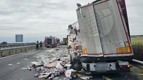 colisi&oacute;n de dos camiones  (10)
