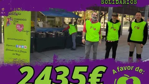 Recaudaci&oacute;n mercadillo libros Asociaci&oacute;n Corriendo con el Coraz&oacute;n por Hugo
