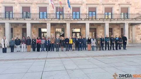 Minuto de Silencio Subdelegaci&oacute;n de Zamora 