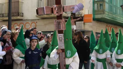 procesi&oacute;n de Semana Santa, colegio La Milagrosa