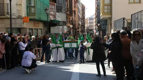 procesi&oacute;n de Semana Santa, colegio La Milagrosa_2