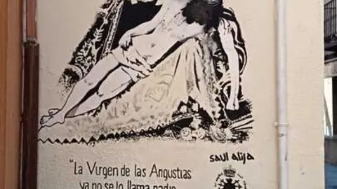 Vandalizan el mural de Nuetsra Madre