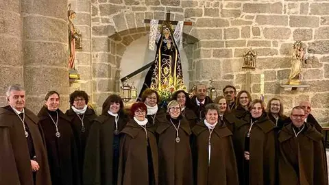 Procesi&oacute;n de la Dolorosa de Bermillo. Foto cedida
