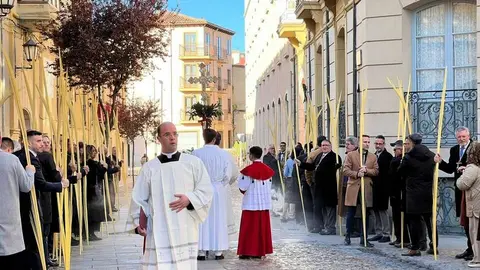 Bendici&oacute;n de palmas Obispo _20