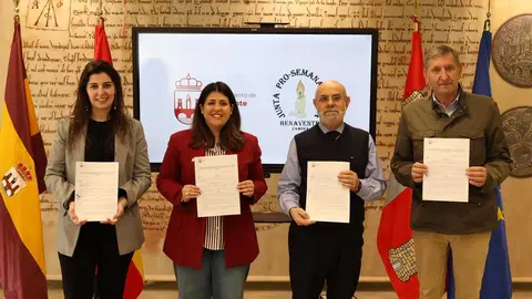 Convenio Ayuntamiento de Benavente y Junta pro Semana Santa