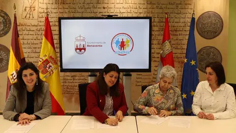 Benavente convenio AFA Benavente y Comarca