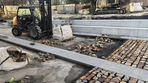 Arco del Obispo con los Jardines del Castillo y la zona de Lobo (1)